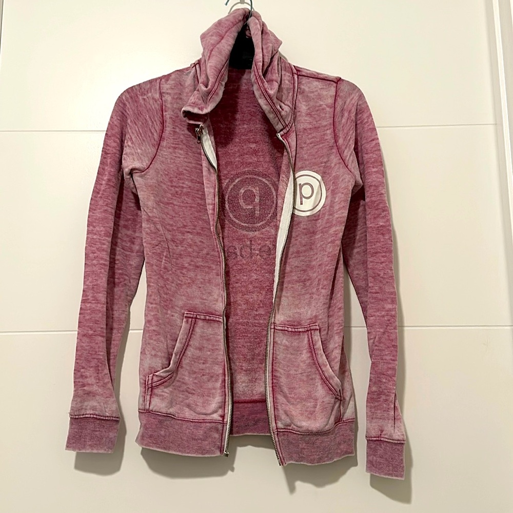 Pure barre lightweight zip up